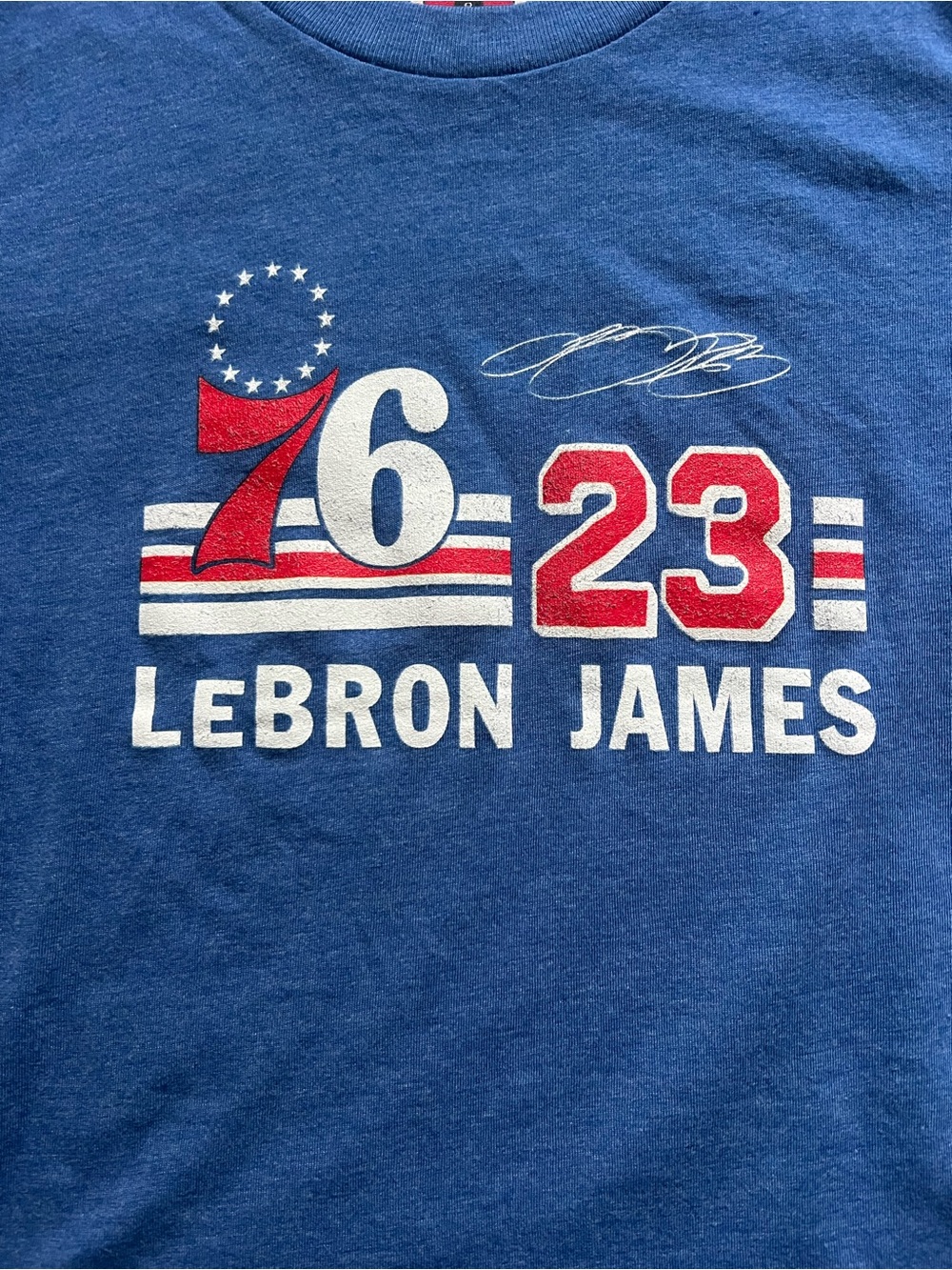 Blue LeBron James Graphic Tee - Kid’s Shirt
